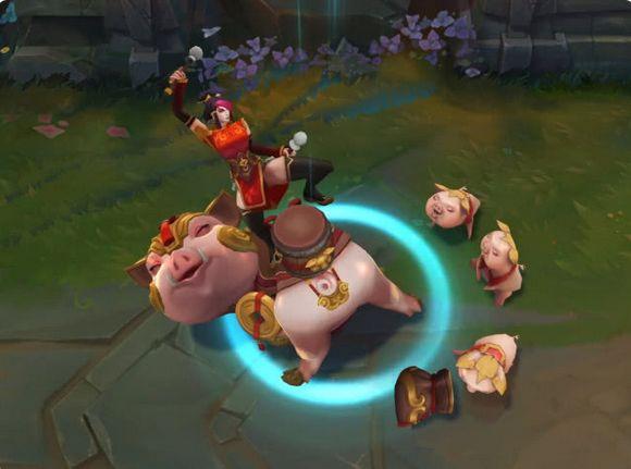 lol猪年春节皮肤公布:不能让我把压岁钱捂热了再说?