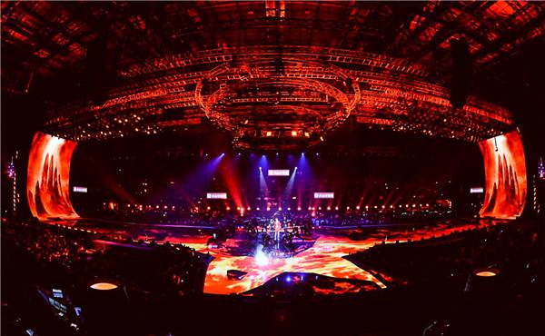 湖南卫视跨年演唱会图片