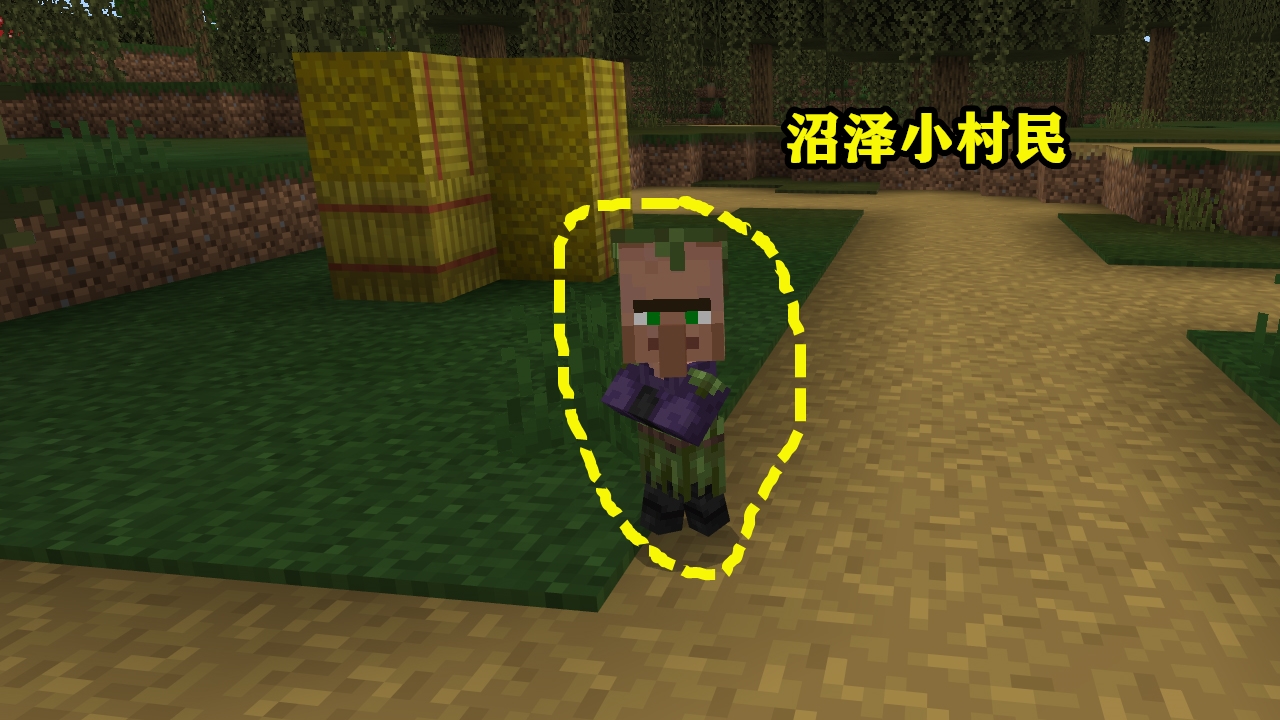 我的世界:基岩版神种!"绿帽村民"一个村庄有三,还有7颗钻石