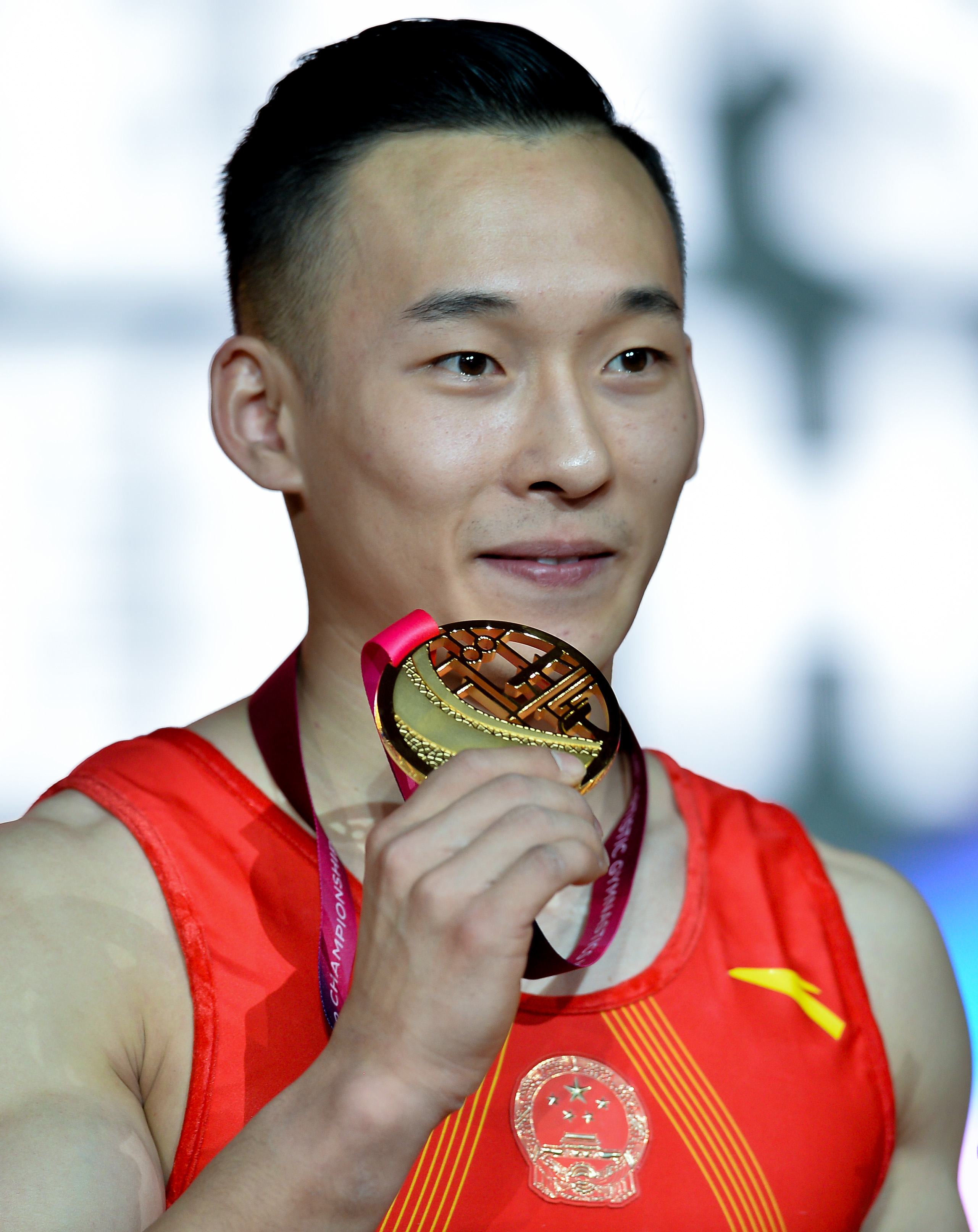 体操——世锦赛:肖若腾鞍马夺冠