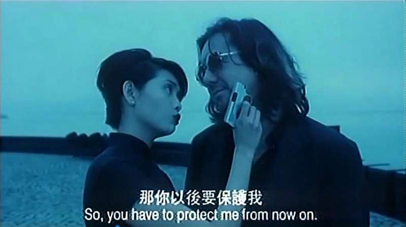 古惑仔：丁瑶美女两面三刀，亲手杀害贴身护卫，心狠手辣太奸诈！,影视,犯罪,好看视频