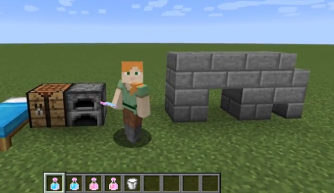 二级缩小药水甚至是可以让我去石头缝中行走!