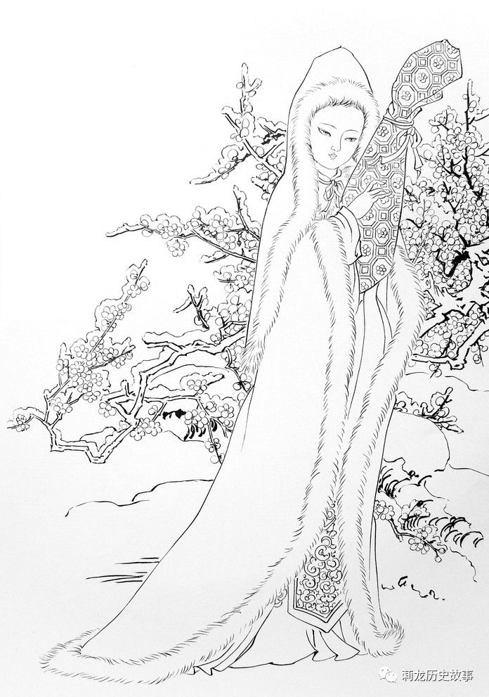 王昭君出塞前与刘奭的故事