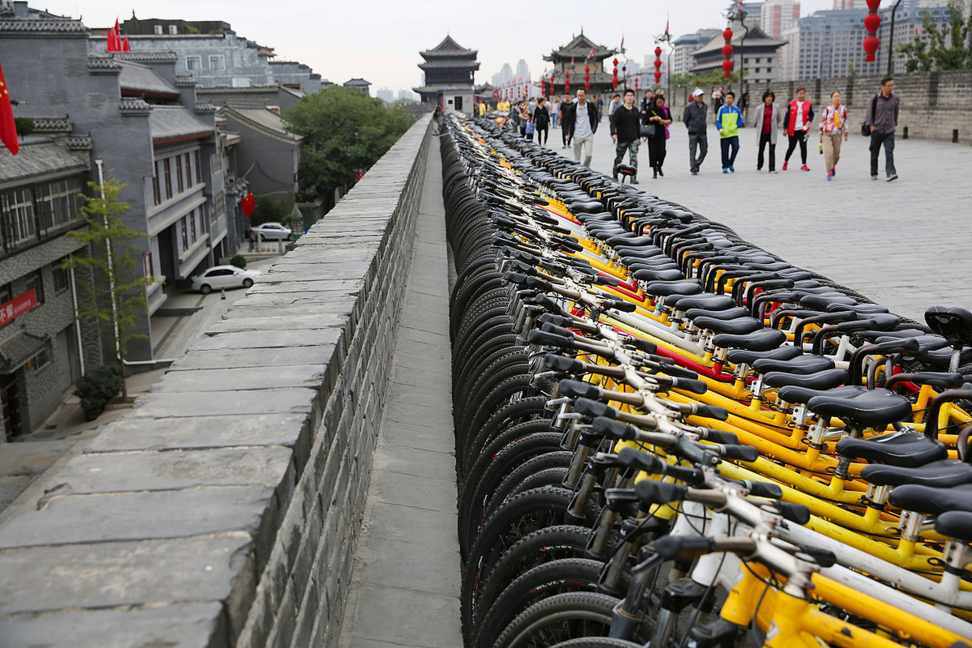 99 陕西·西安  骑行西安古城墙,感受古都风韵,体验时空穿越的奇妙