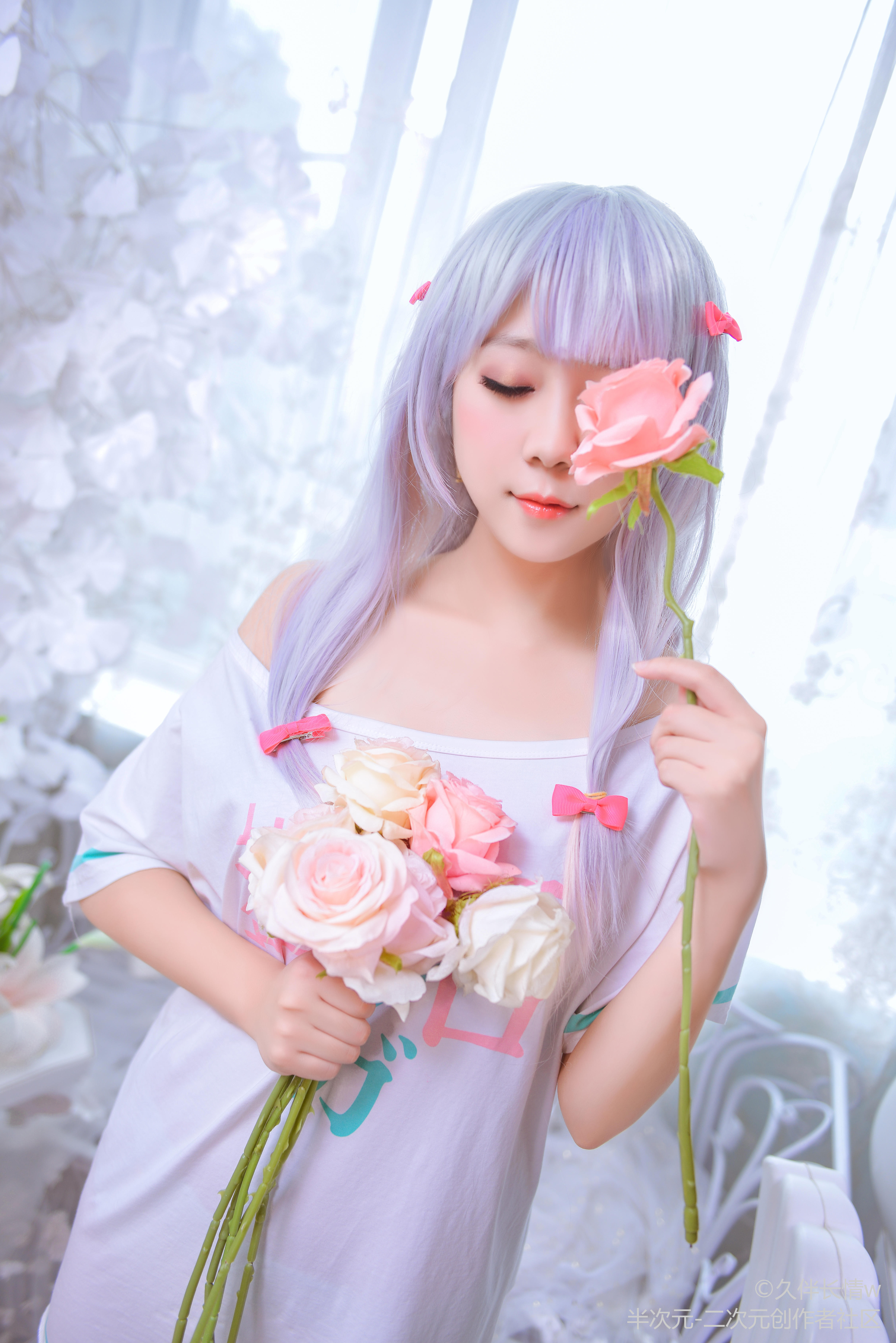 和泉纱雾cosplay 小姐姐真是萌系美少女!高度还原了角色