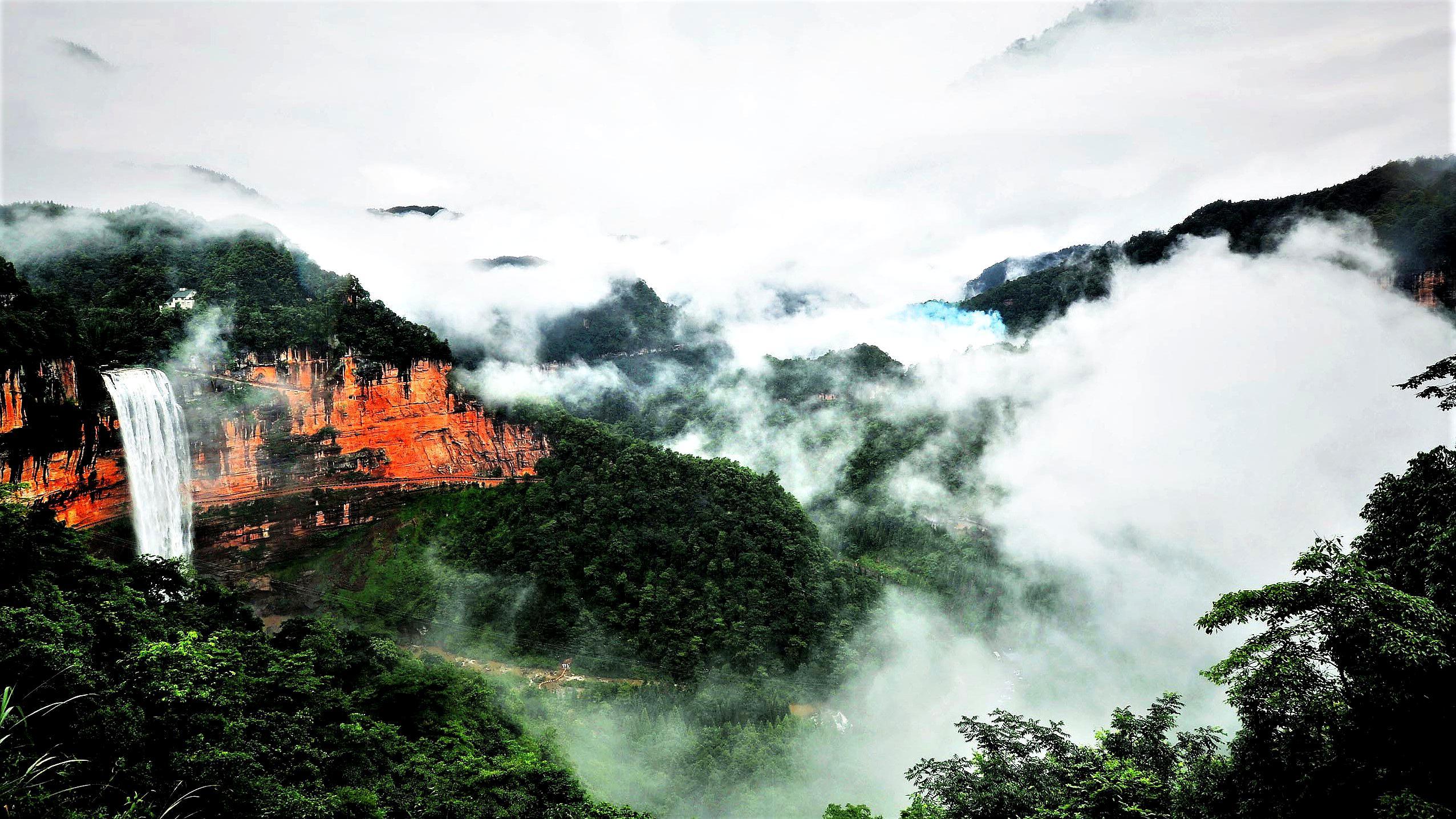 相约重庆四面山,来一场浪漫的爱情之旅