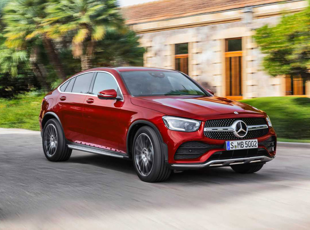 新款奔驰glc轿跑官图发布,动力更强 适合女性驾驶,比宝马x4秀气