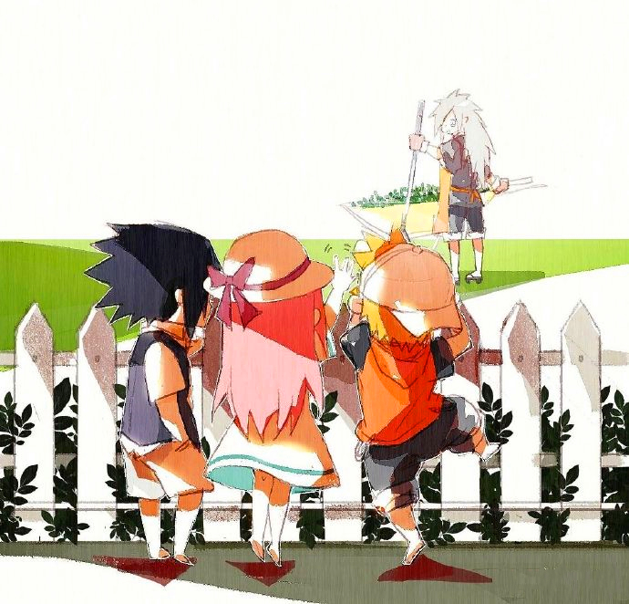 《火影忍者》遇上校园风,斑爷化身"清洁工",鸣人依旧是吊车尾