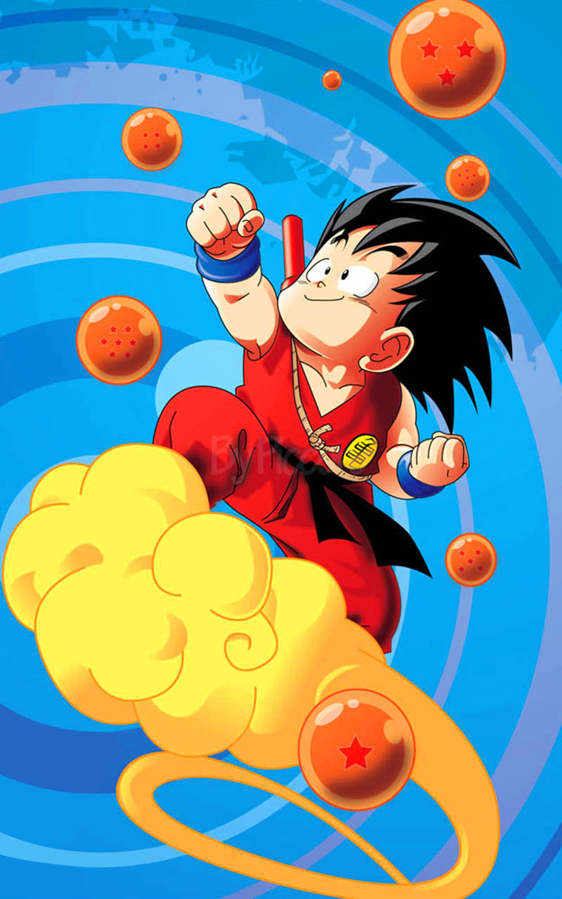 二次元壁纸:经典动漫《七龙珠》,还记得那个有点孩子气的悟空吗