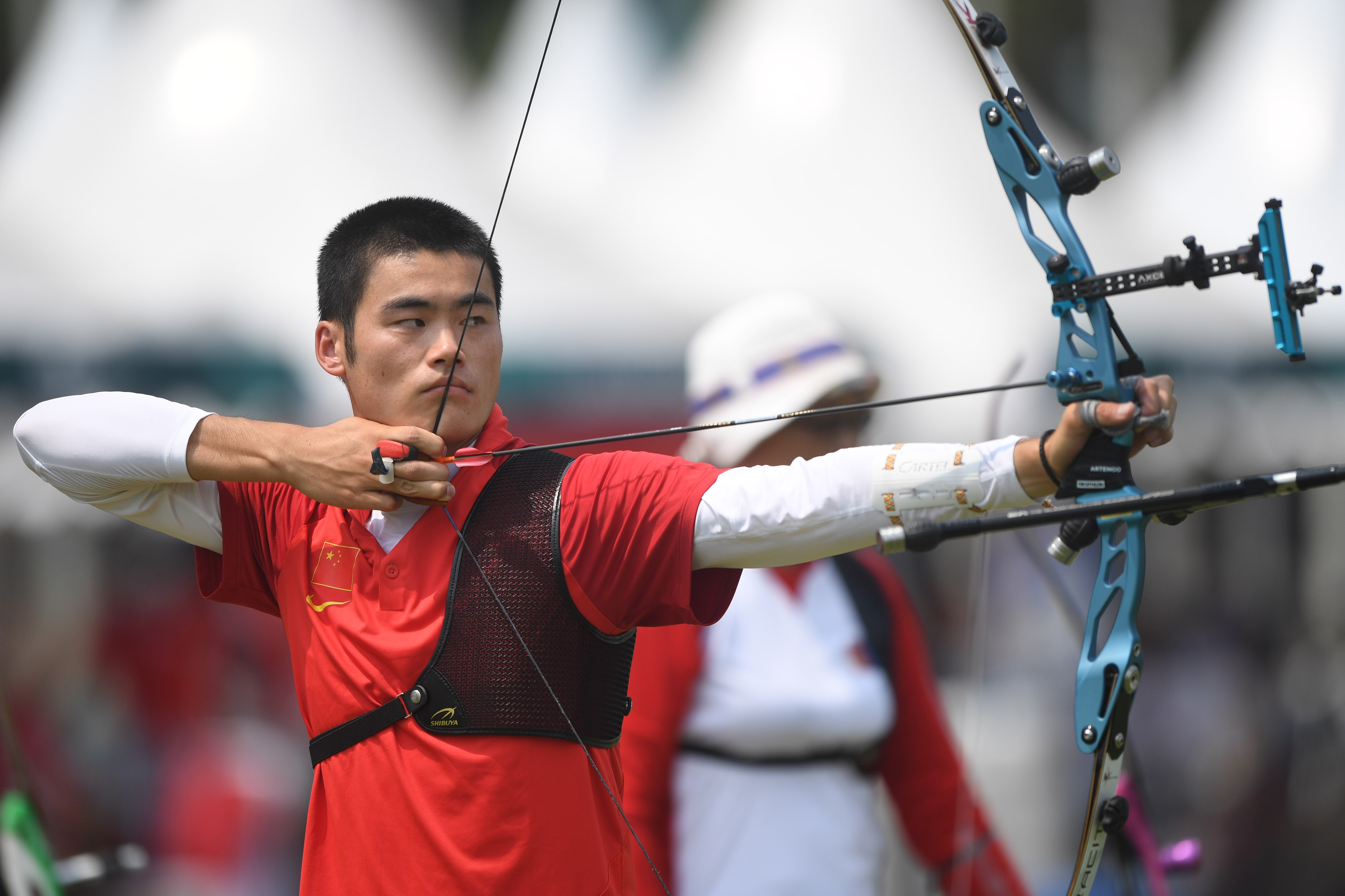 射箭——反曲弓混合团体赛:中国队获铜牌(2)