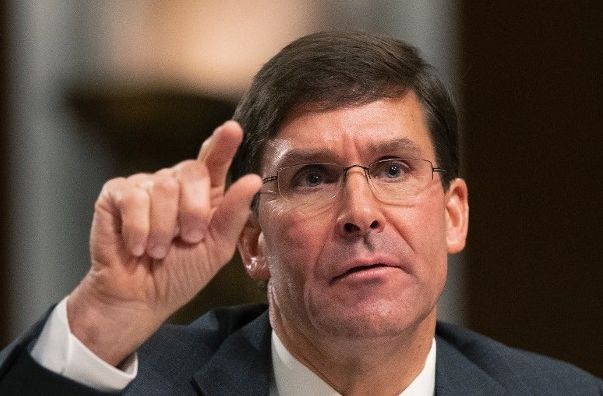 空缺7个月后 马克·埃斯珀被任命为美国新防长