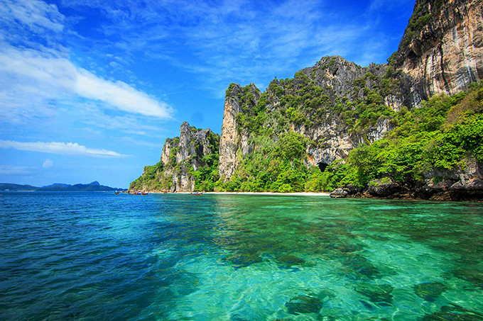 美丽的皮皮岛,值得一去!皮皮岛上的碧绿湾