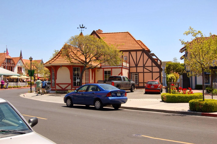 充满北欧风情的丹麦小镇