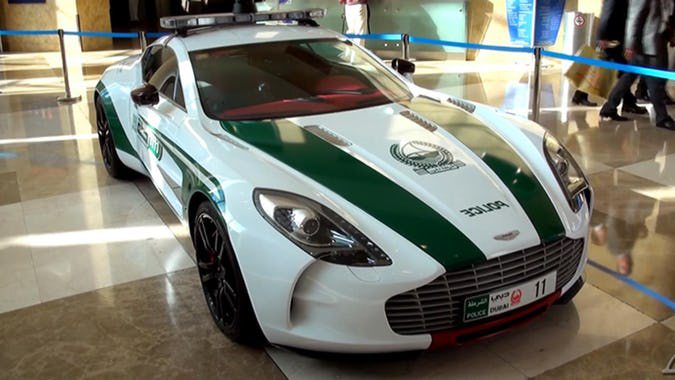 迪拜警队,10种较好的警用超级汽车