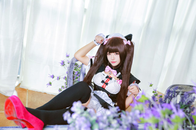 萌萌的萝莉女仆,网友:太可爱了