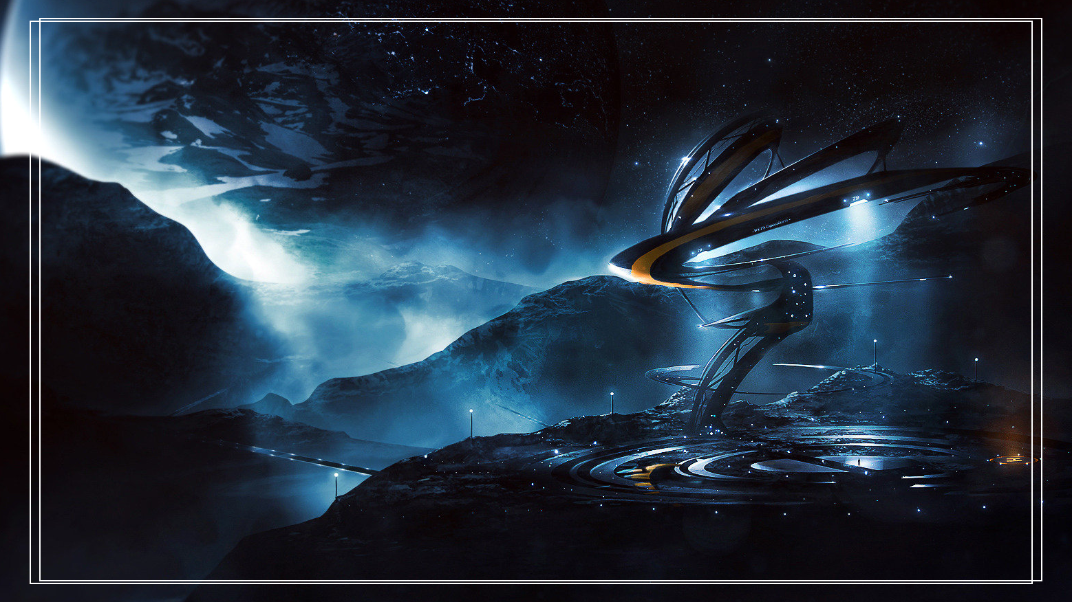 超清大图放送:精美现代科技感cg设计图一览