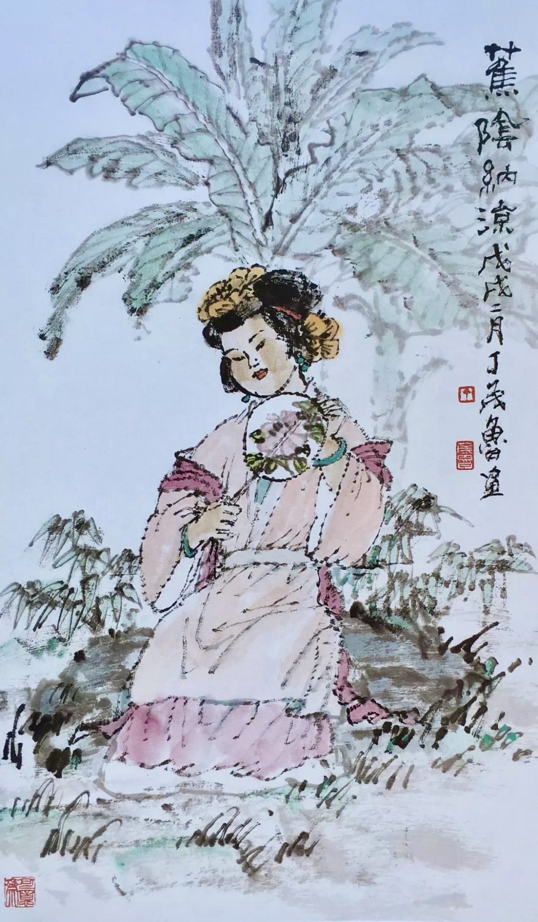 「水墨新境」——浙派名家丨丁茂鲁人物作品鉴赏