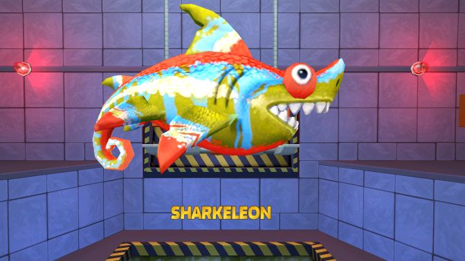 饥饿鲨:万能的变色龙鲨鱼,喷火雷电飞天样样精通!