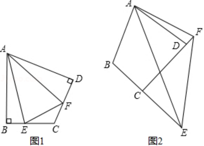 巧妙藉助四邊形對角互補,半角模型解決問題