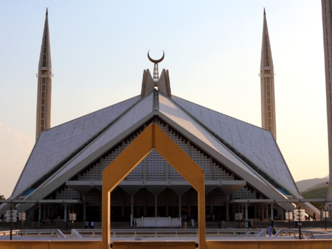 巴基斯坦最大的清真寺图片