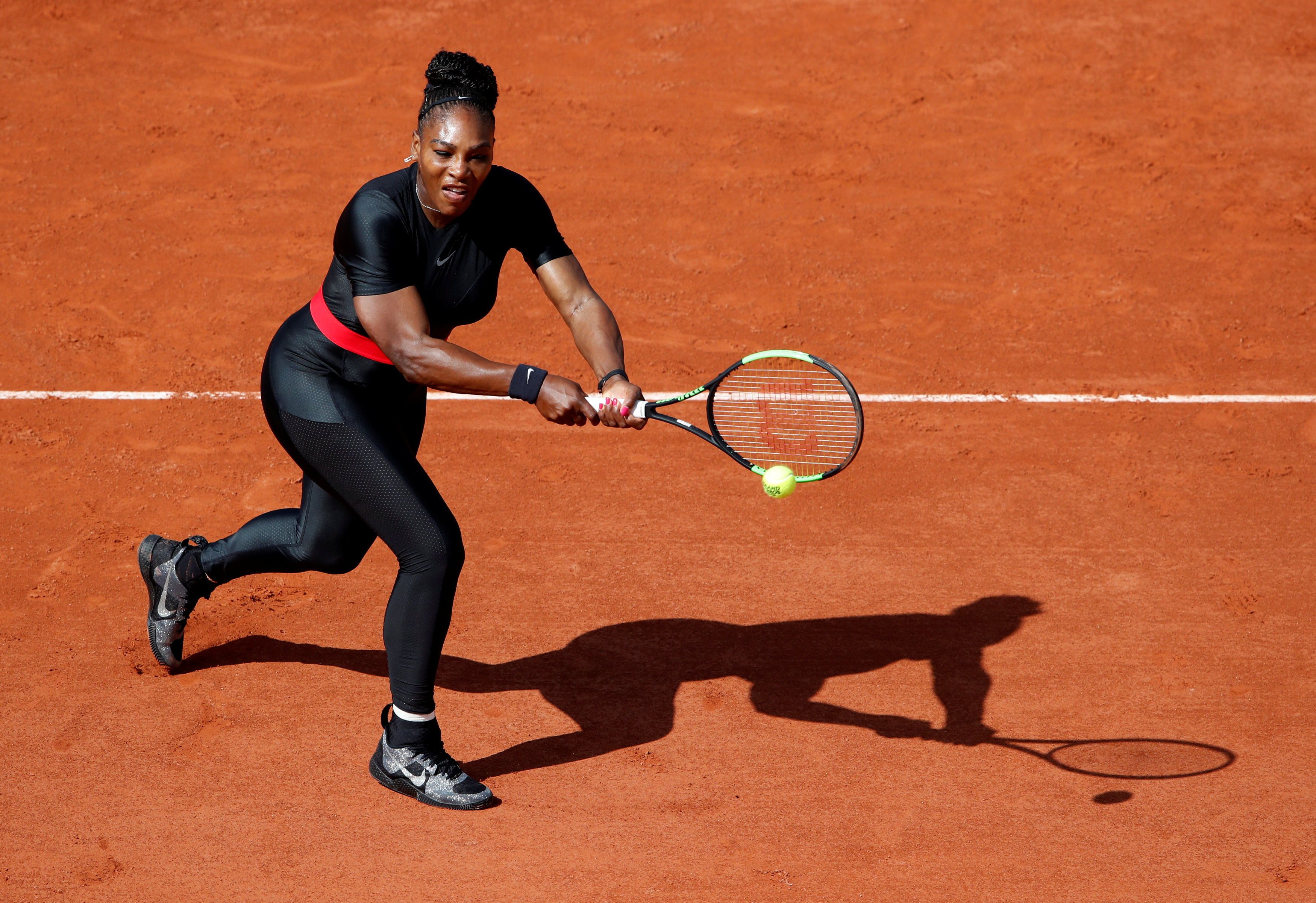 网球——法网:小威廉姆斯晋级(33)