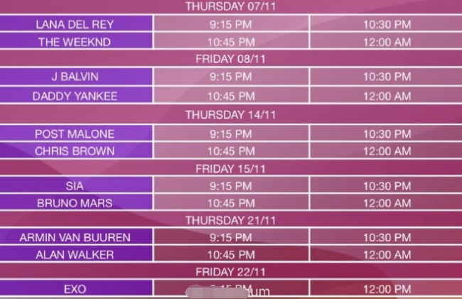 边伯贤剧透exo回归,五巡演唱会时间行程,唯独11月没有安排