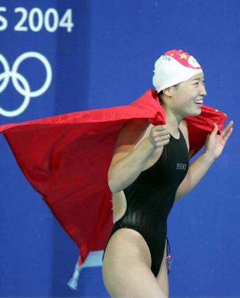 游泳奥运冠军罗雪娟,35岁产后身材已恢复,和老公婚后很幸福