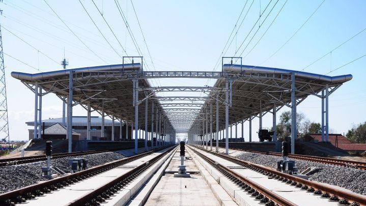 辽宁开原市主要的高铁车站——开原西站