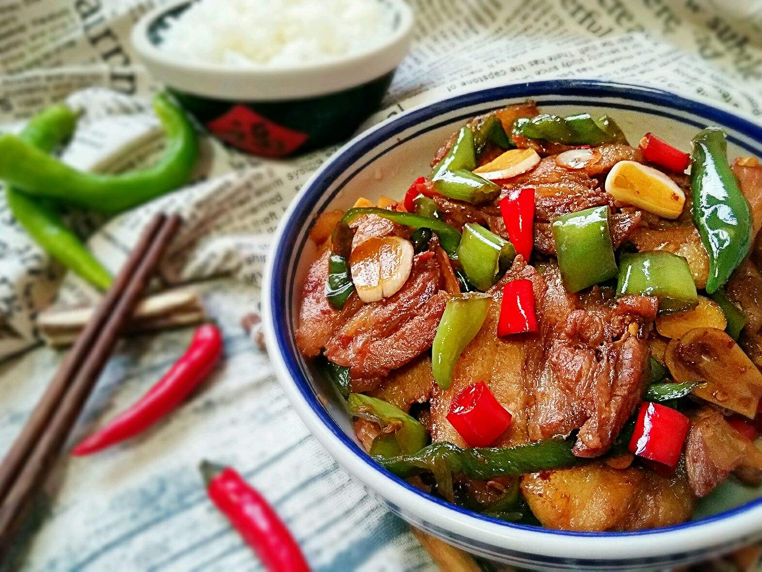 农家小炒肉,制作简单,营养丰富,吃起来特别下饭!