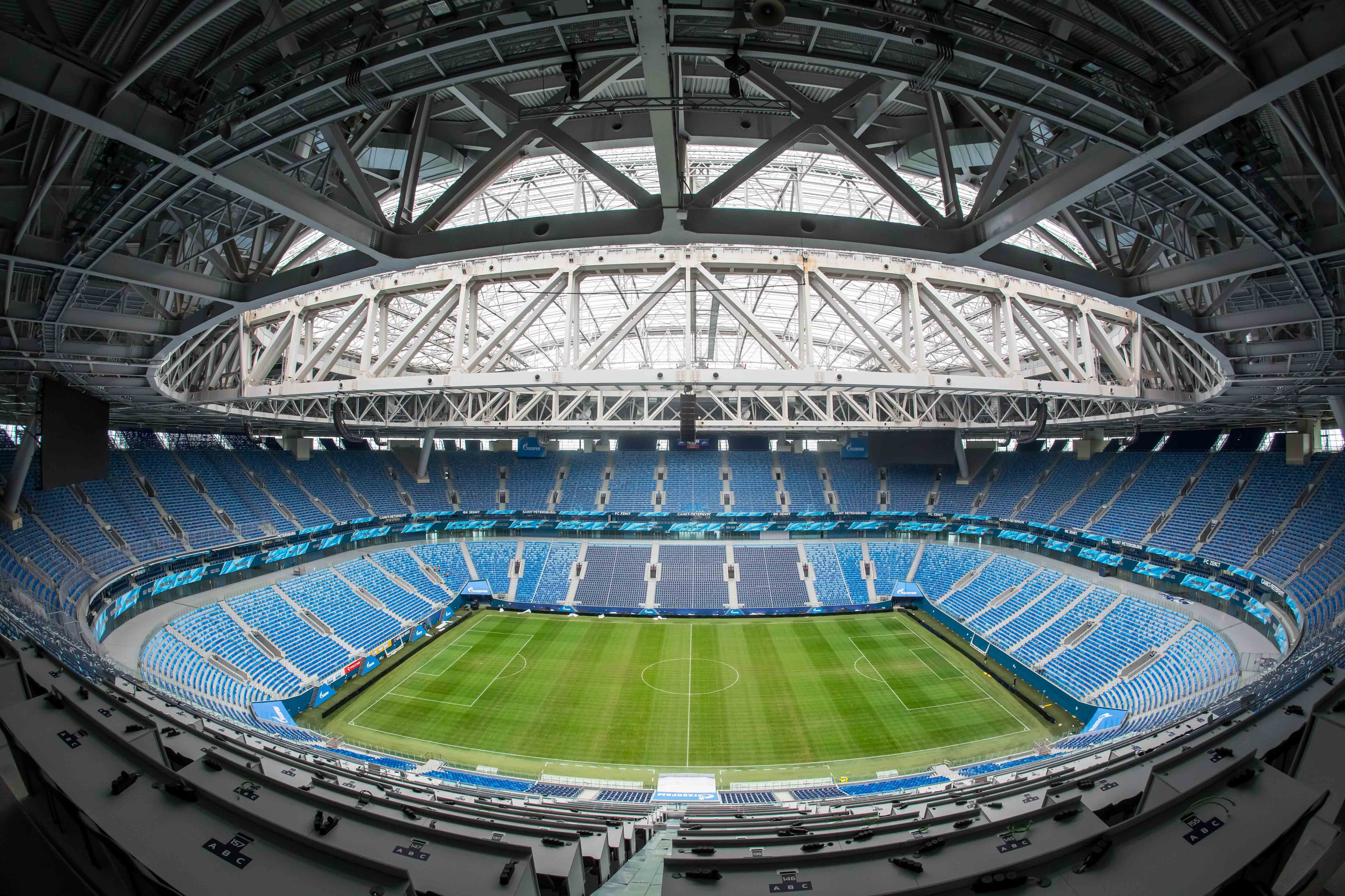 足球——2018俄罗斯世界杯场馆巡礼:圣彼得堡体育场(1)