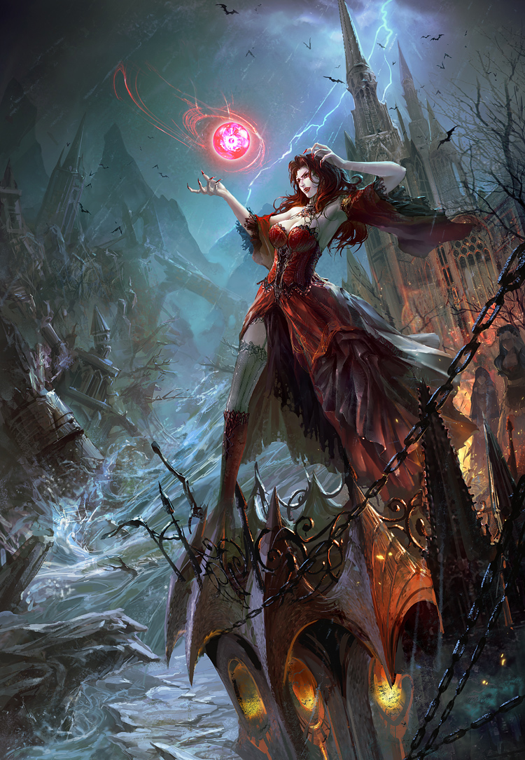 光域游戏原画作品选