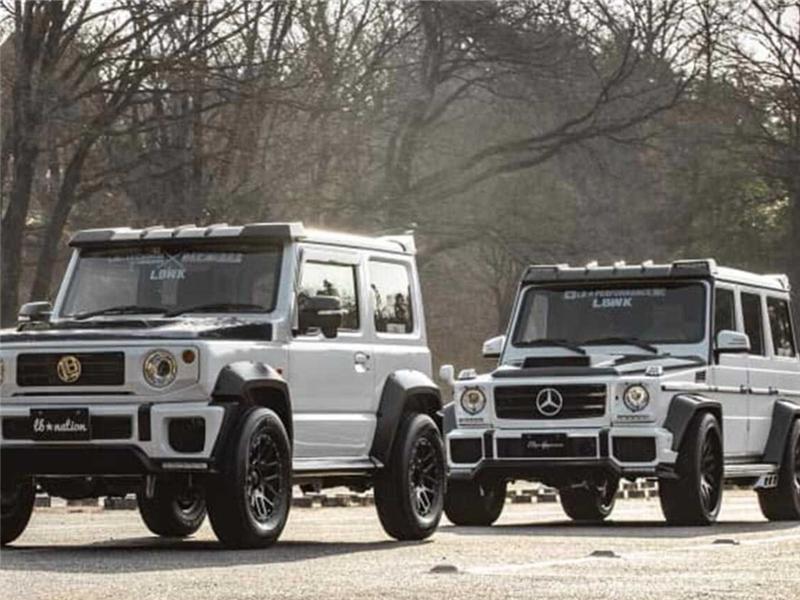 买不起奔驰大g?不妨看看这款小g,体格小但"五脏俱全"!