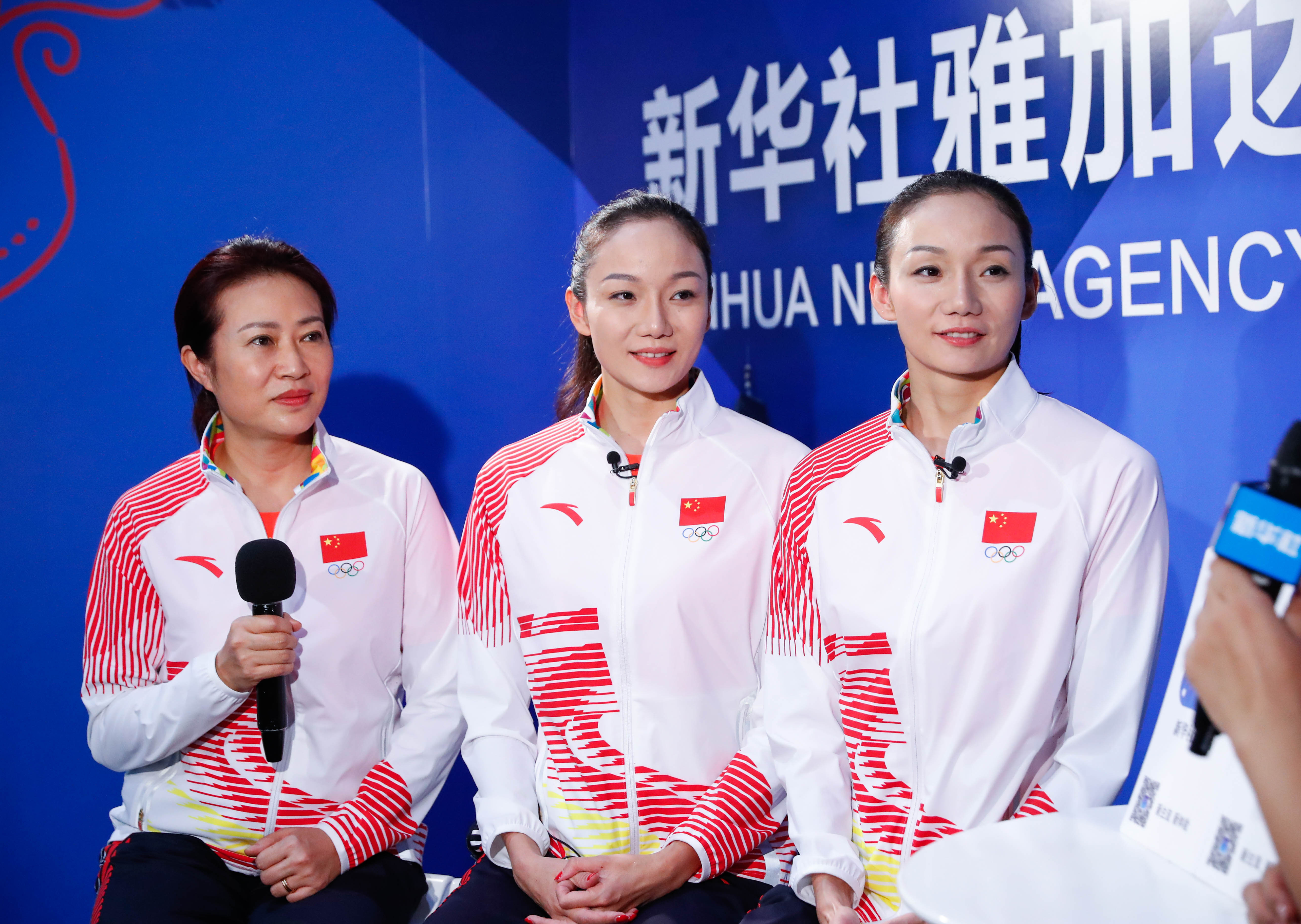 花样游泳姐妹花蒋文文/蒋婷婷接受新华社记者专访(3)