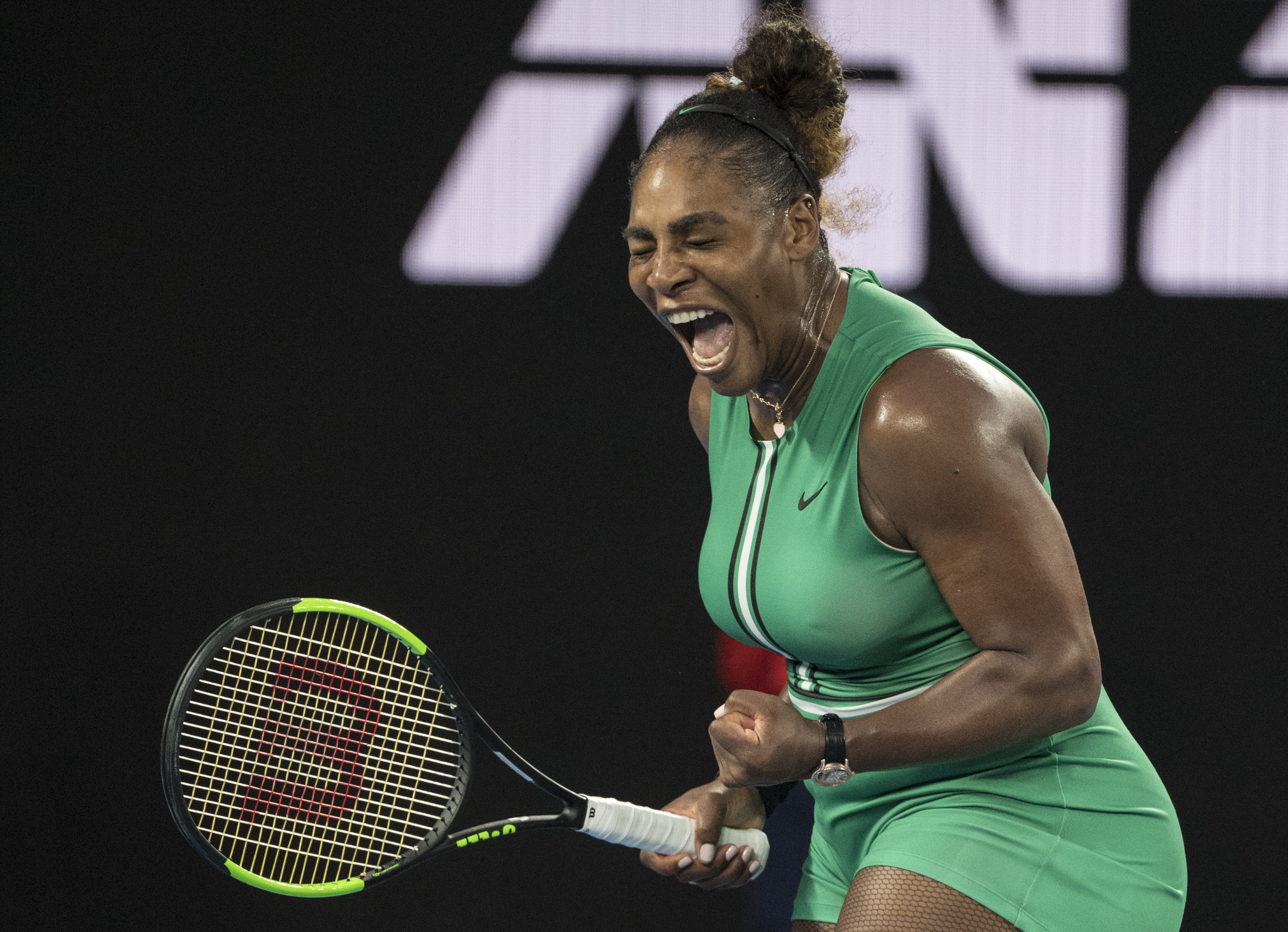 网球——澳网:小威晋级八强(2)