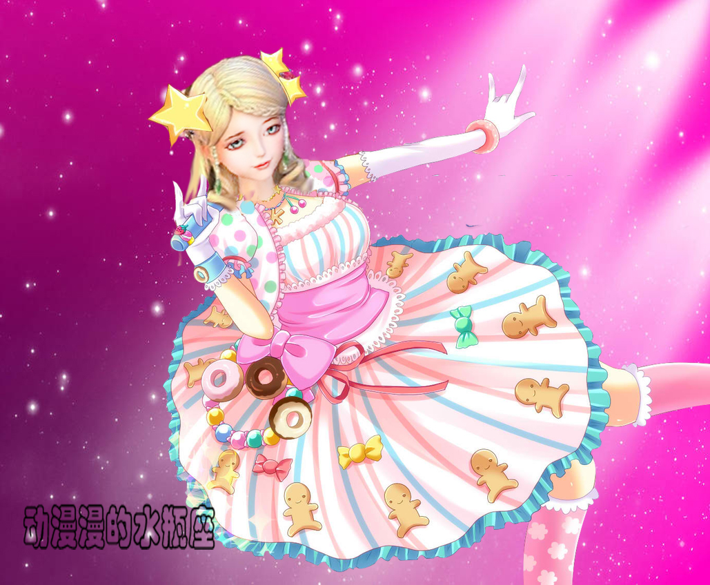 叶罗丽:当公主像莫纱一样成为歌星,灵公主最可爱,冰公主万人迷