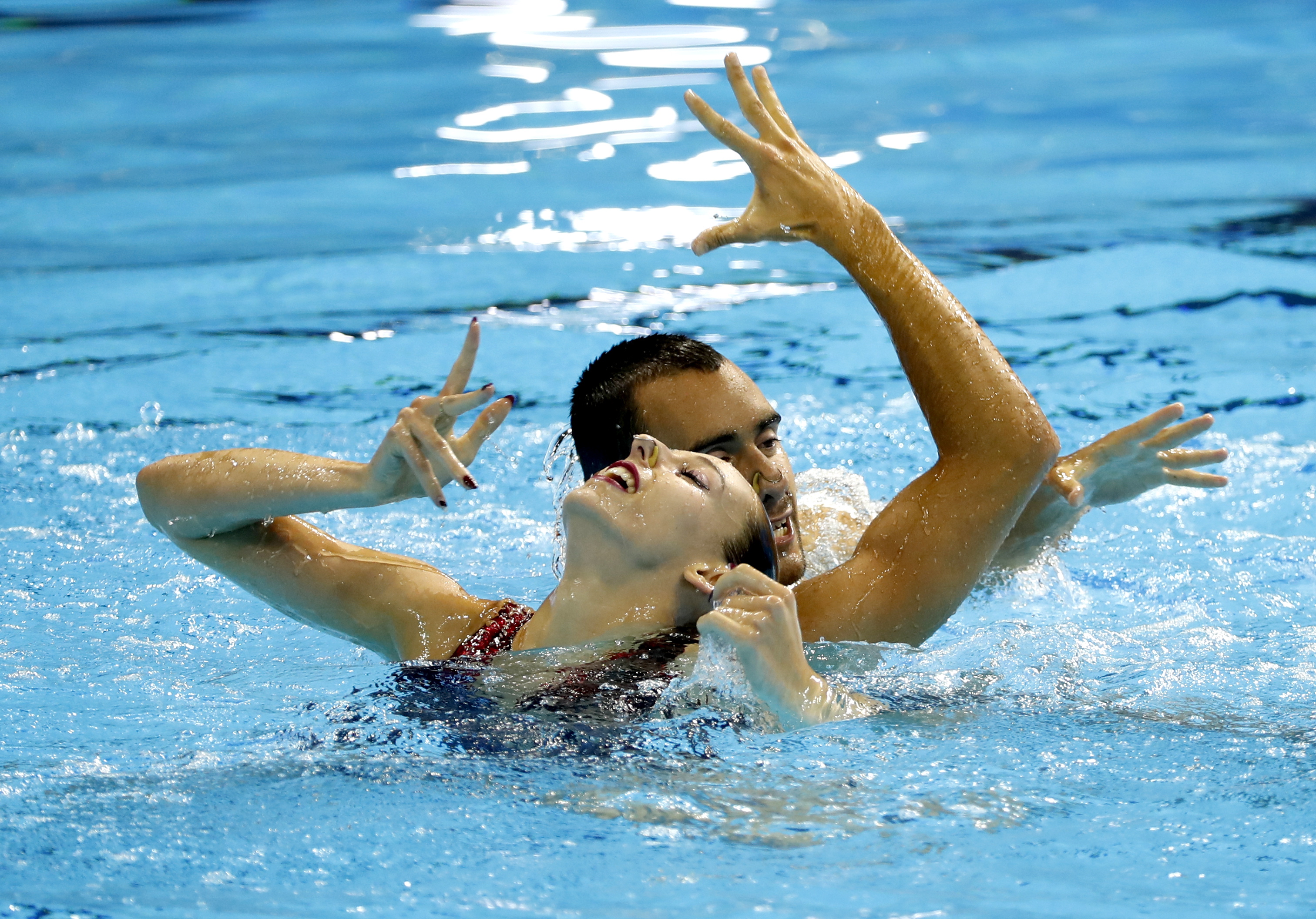 游泳世锦赛——花样游泳混双自由自选决赛赛况