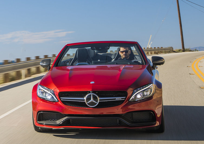 奔驰c级amg c 63 s cabriolet的赏析以及图解