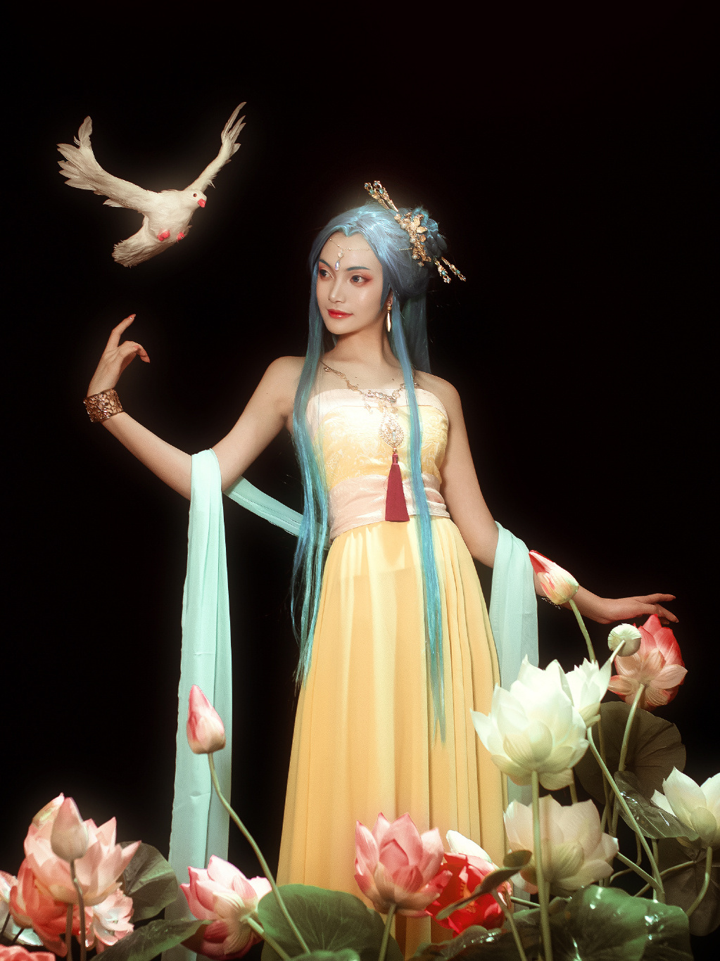 虹猫蓝兔七侠传蓝兔cos:唯有明月映星辰