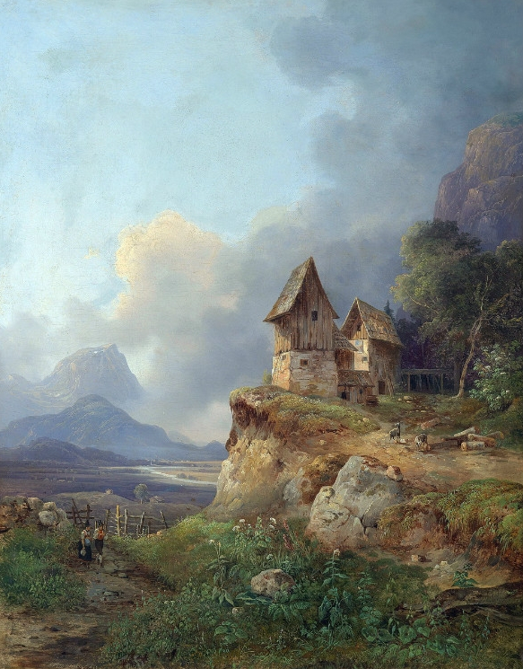 古典油画风景世界名著图片