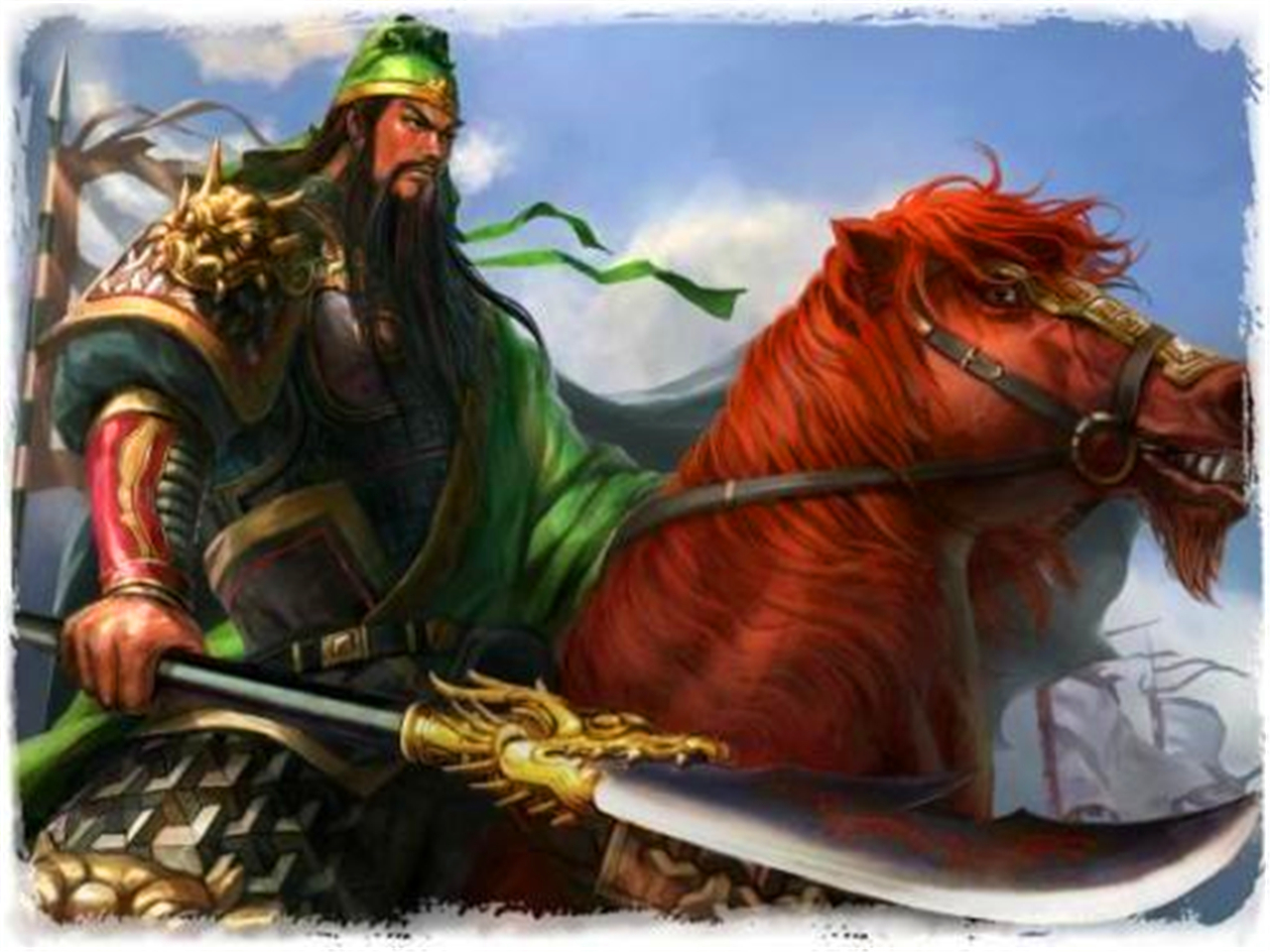 关羽使用的武器是青龙偃月刀?那是罗贯中让他用的