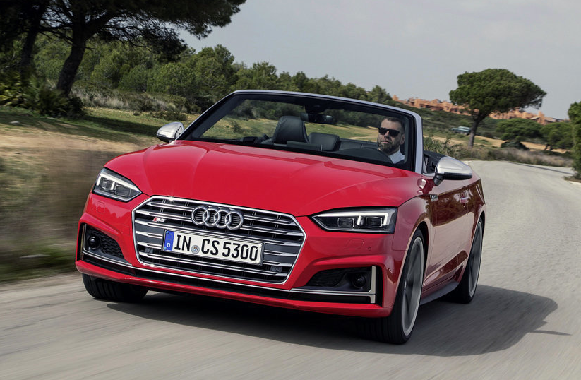 有科技感的奥迪s5敞篷3.0t cabriolet