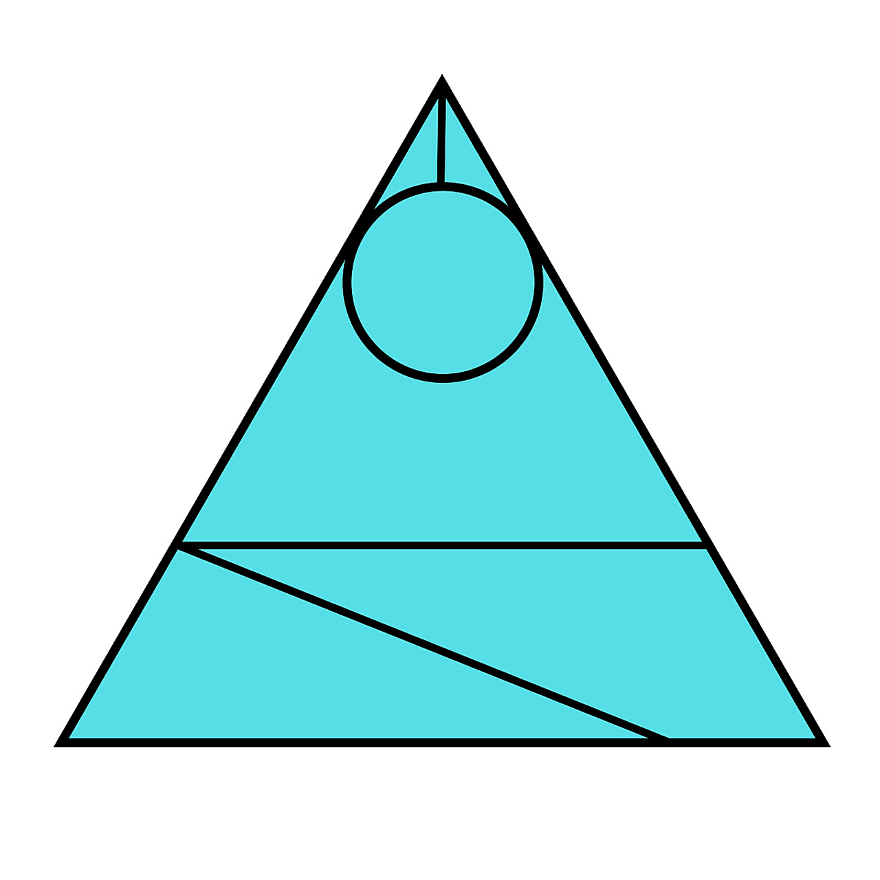挑战创意边界:用python编程实现turtle模块绘制叠加等边三角形(详情见