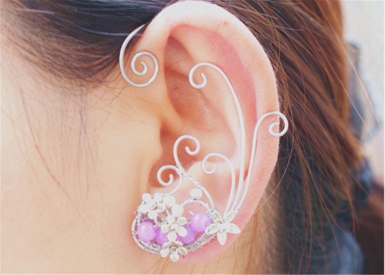 巨蟹座专属的精灵耳饰