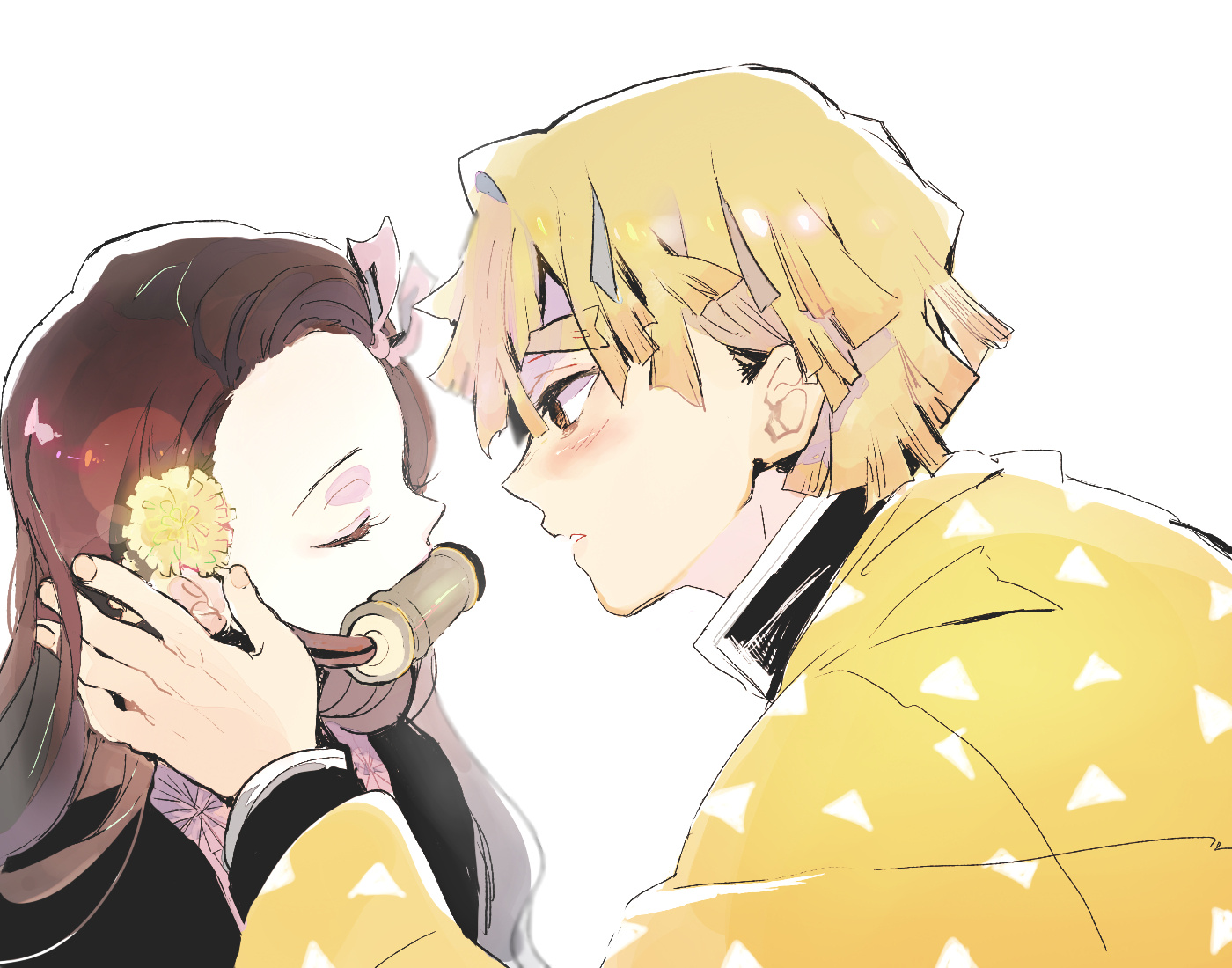 鬼灭之刃cp—善逸终于梦想成真了!鳄鱼老师,笔下留刀啊