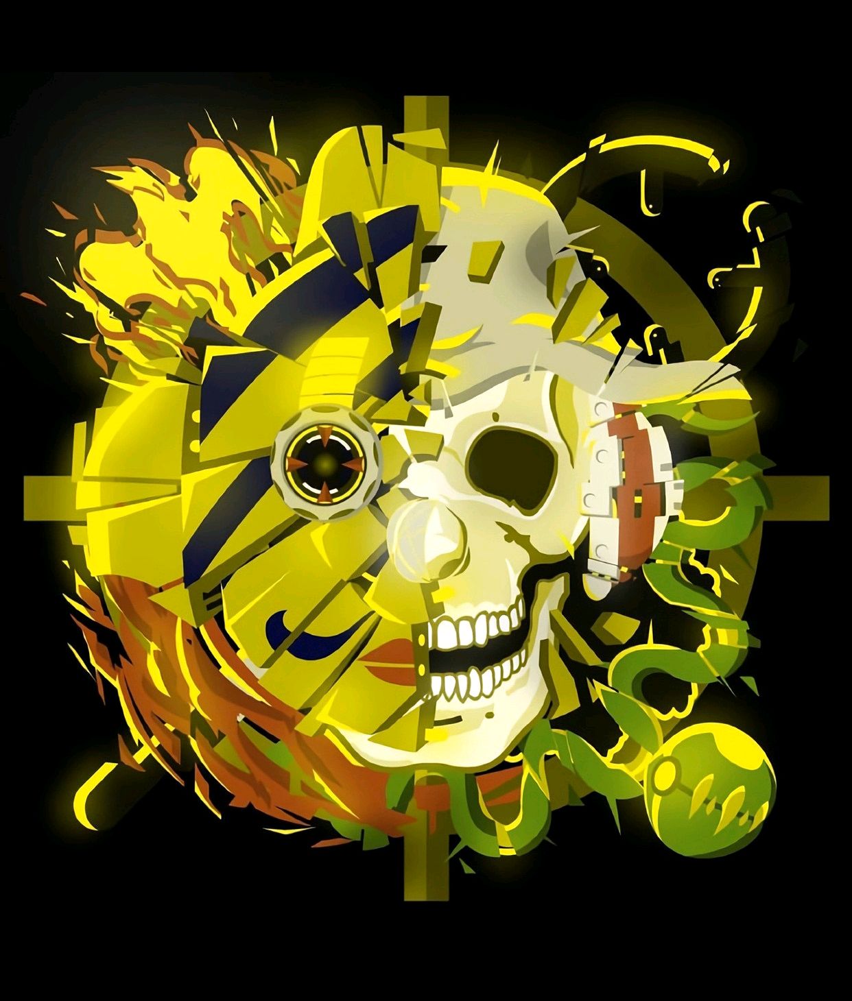 海贼王:草帽团骷髅头走一波!乔巴有点酷,布鲁克没变化