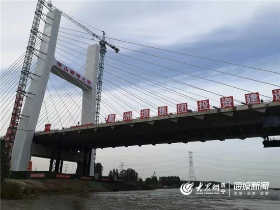 枣菏高速微山湖特大桥明年可全线通车