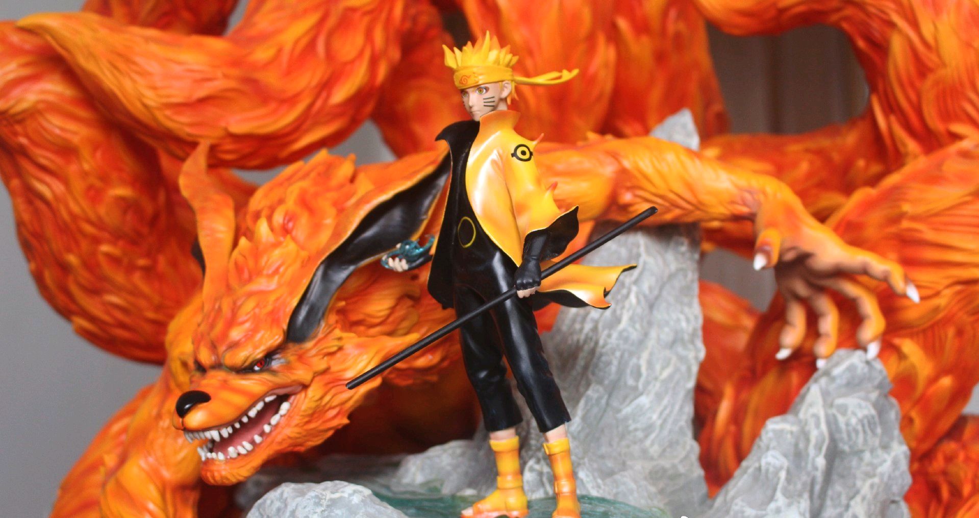 火影忍者:漩涡鸣人不同年龄阶段的手办,有的看着心疼