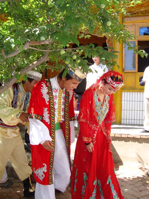 撒拉族婚俗图片