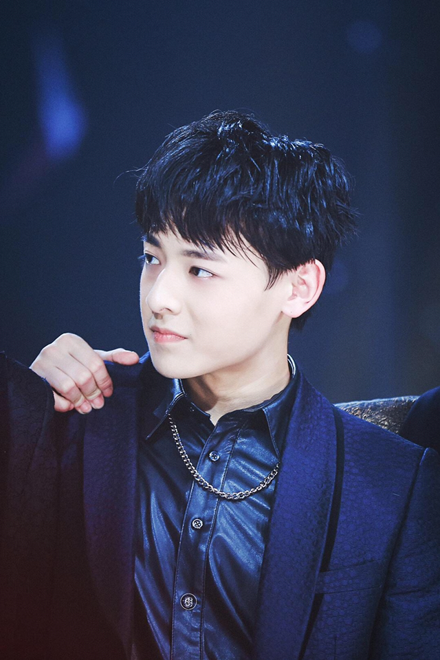 段誉(白澍饰),因参加《燃烧吧少年》被人熟知.