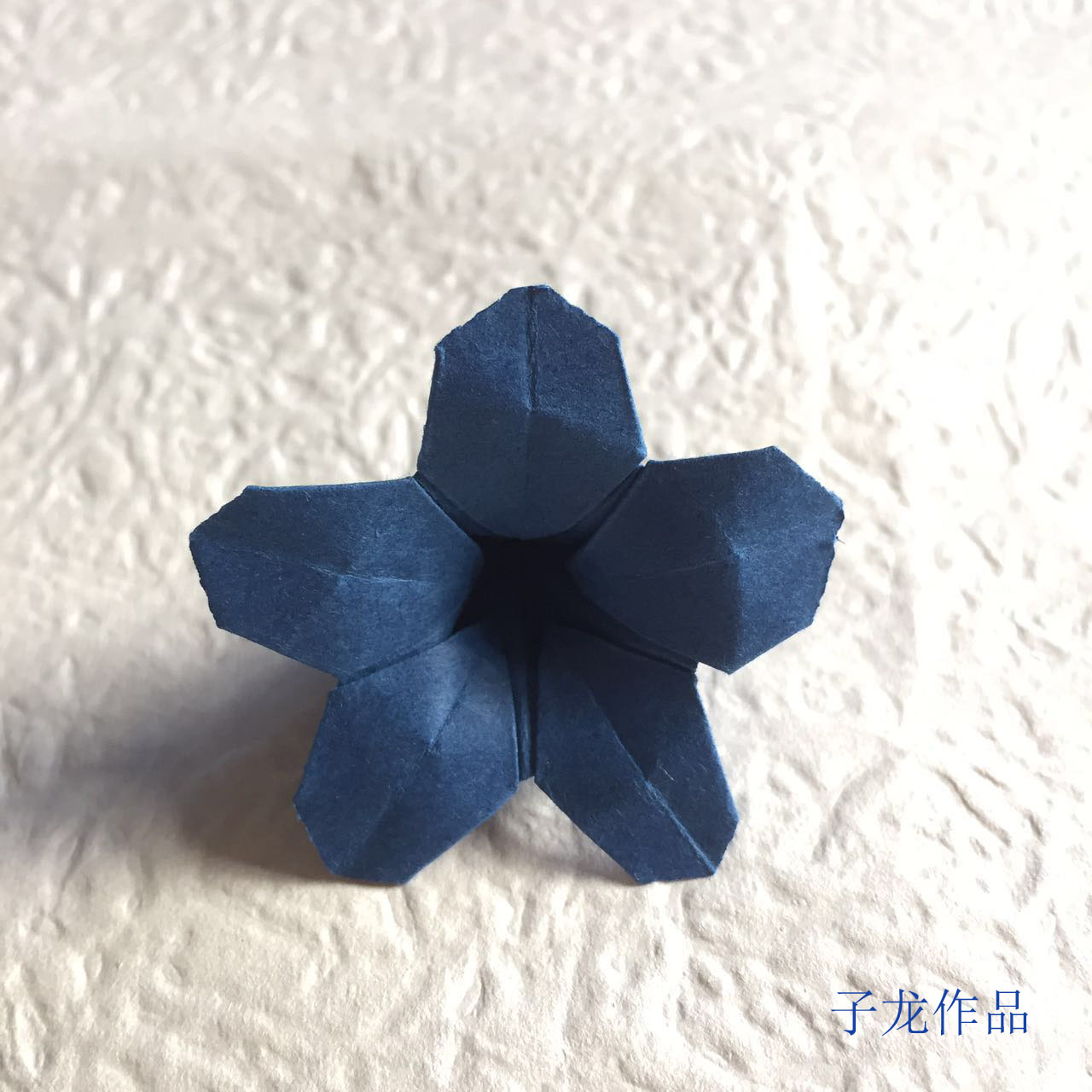 杜鹃花折纸花束 真的挺简单的